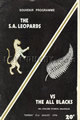 SA Leopards v New Zealand 1976 rugby  Programmes